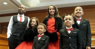 Robert Carter, single foster Dad who adopted 5 children