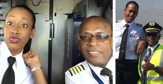 Black father and daughter pilots