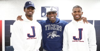 Deion Sanders and his sons
