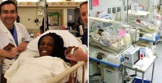 Halima Cisse, Black mother gives birth to 9 babies