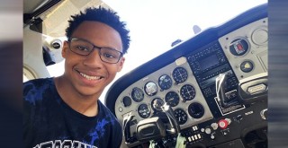 Christopher Ballinger, Youngest Black Pilot