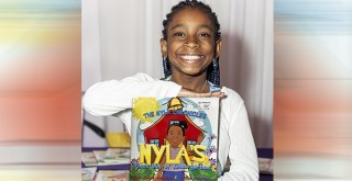 Nyla Johnson, author of First Day of Kindergarten book