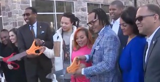 T.I. and Tiny celebrate opening of new affordable housing complex