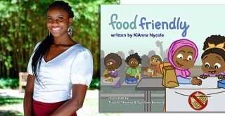 Kianna Dorsey, author of Food Friendly children's book