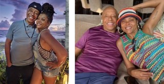 Russell Simmons and Taraji P. Henson