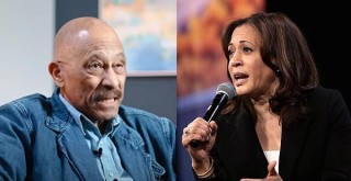 Judge Joe Brown and Kamala Harris