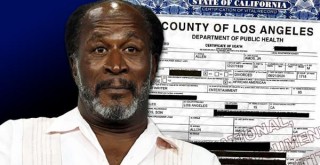 John Amos death certificate