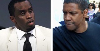 Sean Diddy Combs and Denzel Washington