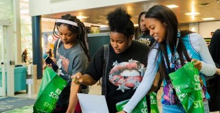 Black teens at Teen Care Network