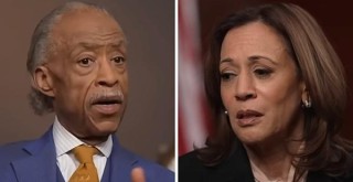 Al Sharpton and Kamala Harris