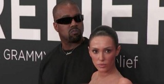 Kanye West and Bianca Censori