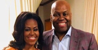 Michelle Obama and her brother Craig Robinson launch IMO podcast