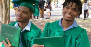 Qaadir Malik Lewis and Naazir Rahim Lewis, twin brothers who died in Bell Mountain