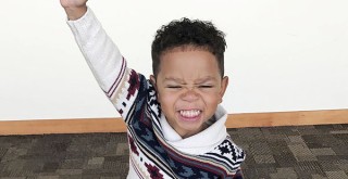 Michael Brown, 3-Year Old Celebrates Adoption