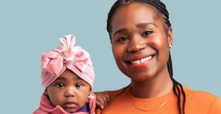 Morgan Ray and her daughter