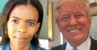Candace Owens and President Trump