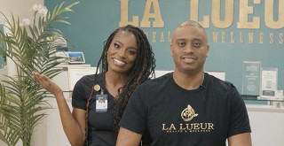 Tammy and Kelvin Marshall, owners of La Lueur Wellness Center