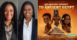 Drs. Sheka Houston and Tammy Taylor, authors of Amir's Awakening