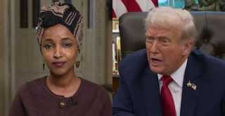 Rep. Ilhan Omar, Donald Trump