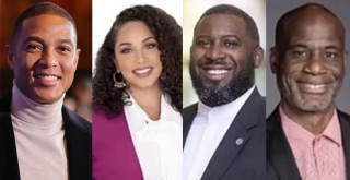 Don Lemon, Georgia Fort, Jamael Lydel Lundy, and Trahern Jeen Crews, the Black journalists arrested in Minneapolis