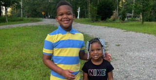 Maliyah Russell and Christian Jackson