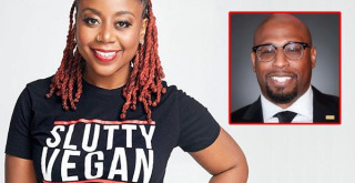 Pinky Cole and financial advisor, Jayson Thornton