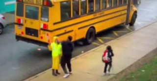 Crossing guard punched by a man