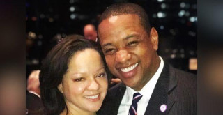 Former Virginia Lt. Gov. Justin Fairfax and wife Dr. Cerina Fairfax